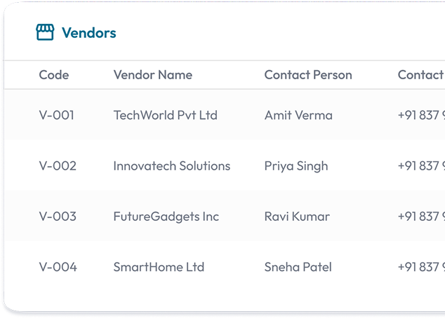 Vendor Comparison & Smart Selection